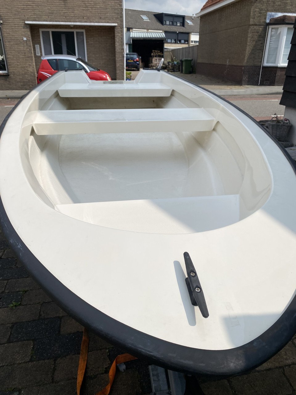 Polyester boot met Riba trailer