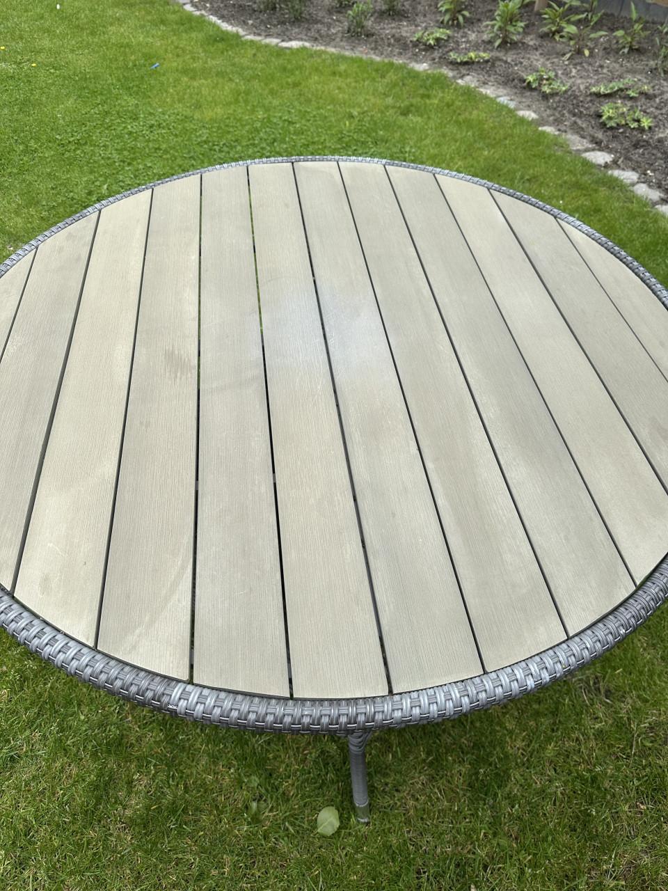 Tuintafel rond