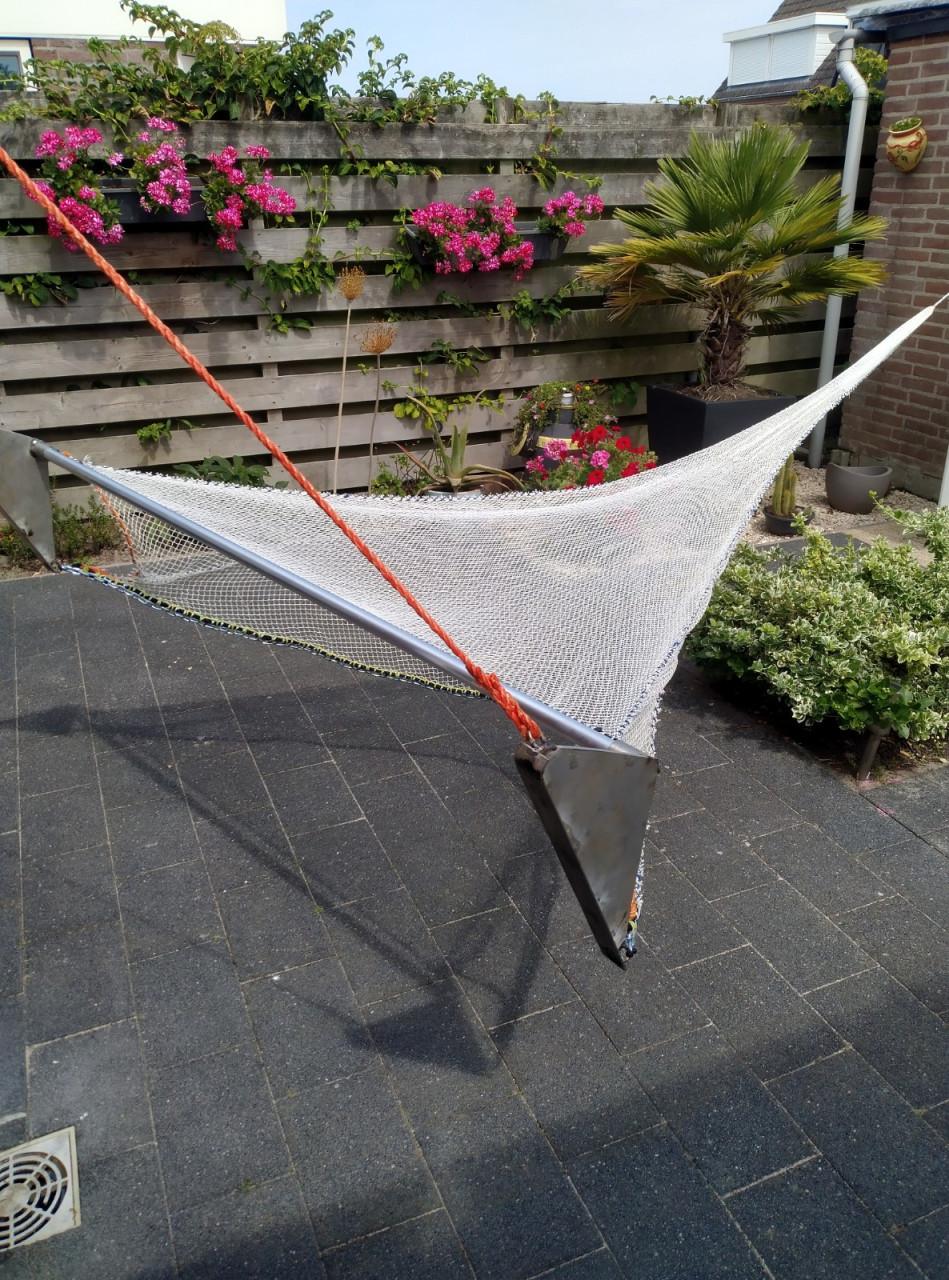 Te koop garnalen/vis/aasnet
