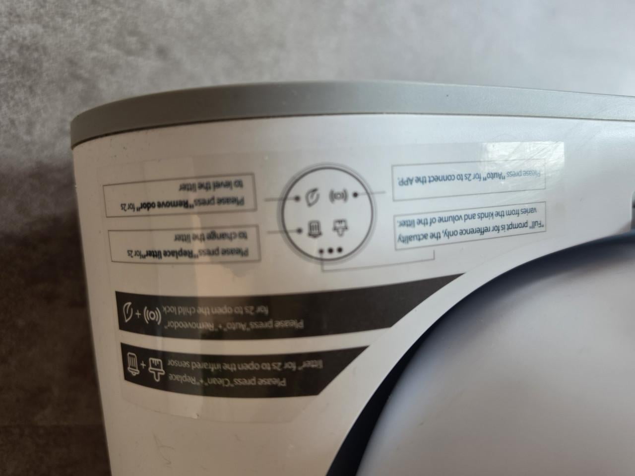 Bome elektrische kattenbak