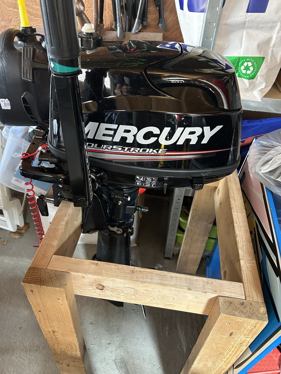 Te koop Beekman Rubberboot met Mercury motor en trailer