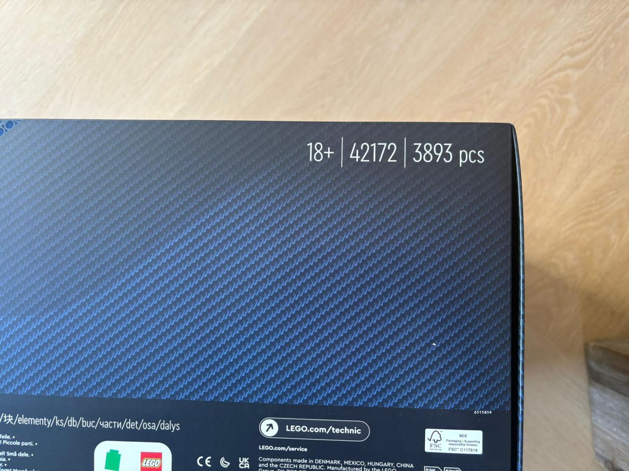 LEGO Technic - McLaren P1™ hypercar - 42172