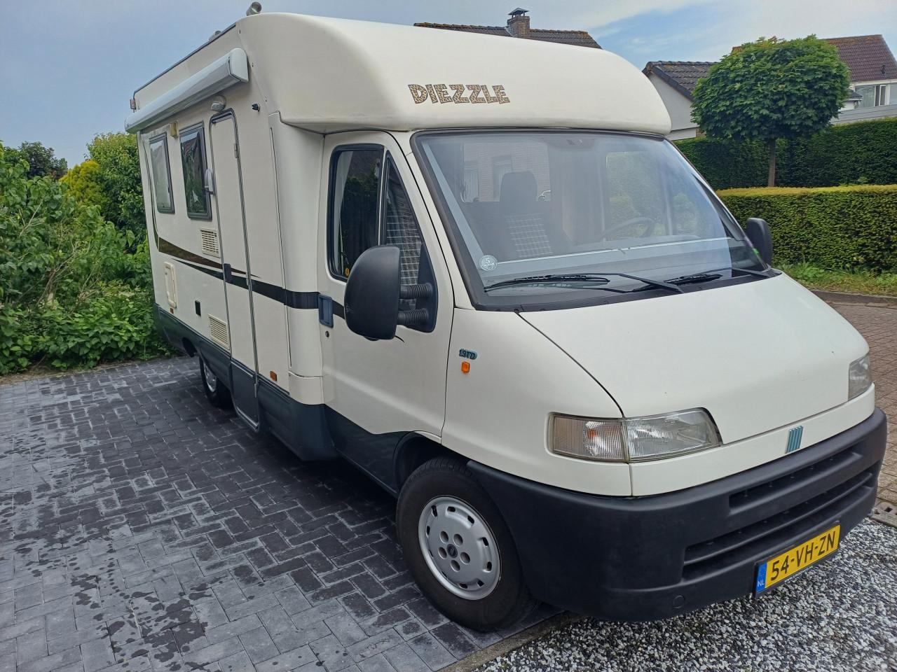 Te koop nette camper Fiat Ducato