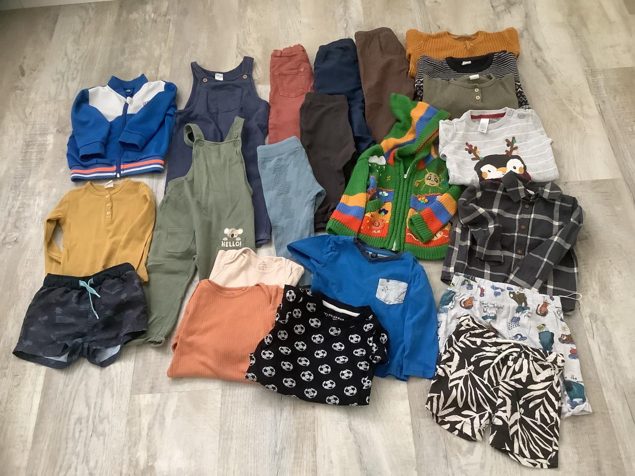 Kinderkledingpakket Jongens - maat 86 - 22 stuks