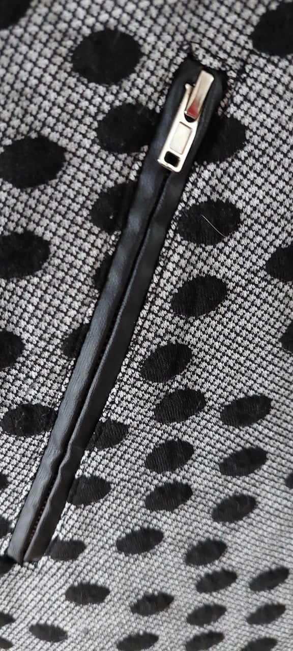 Nieuwe Vegas damesjurk mt large grjjs/zwart
