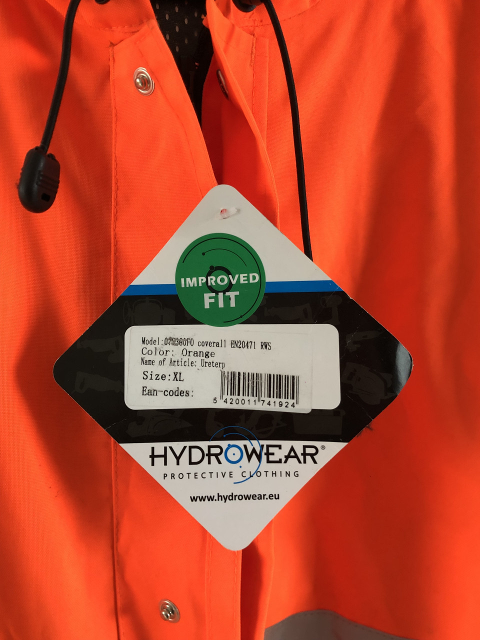 Hydrowear RWS No Sweat Regenoverall