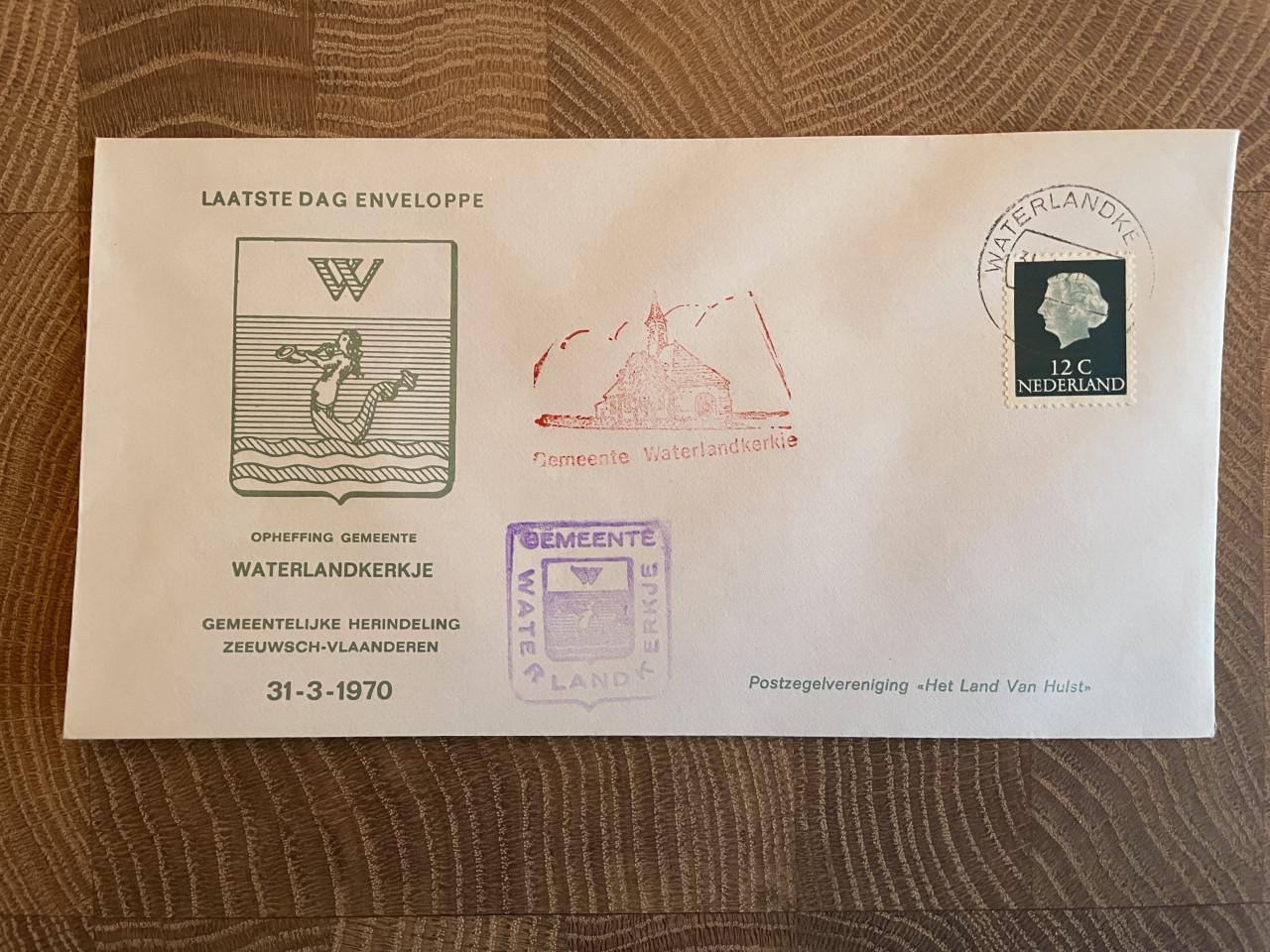 Set laatste dag enveloppen Zeeuws-Vlaanderen