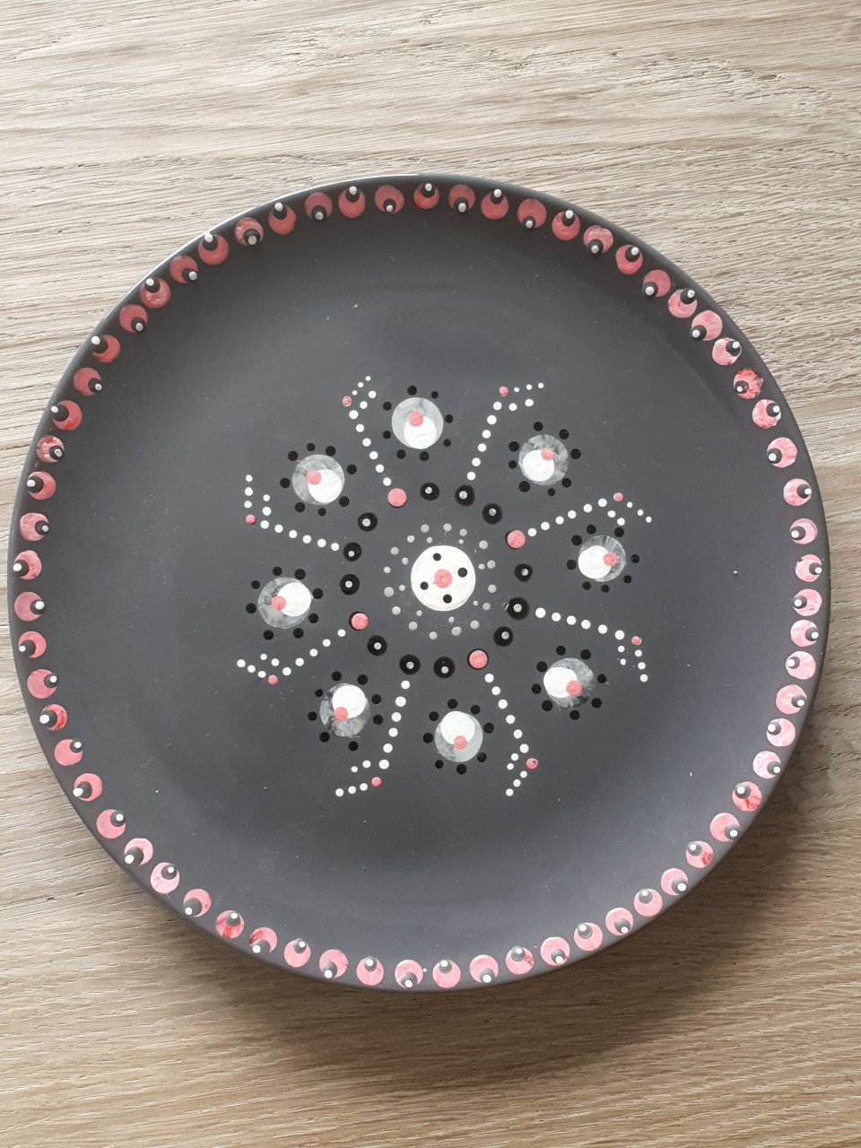 High tea i.c.m. workshop dots/stippen om bordje