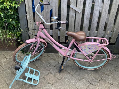 Meisjes fiets 22” Popal transportfiets