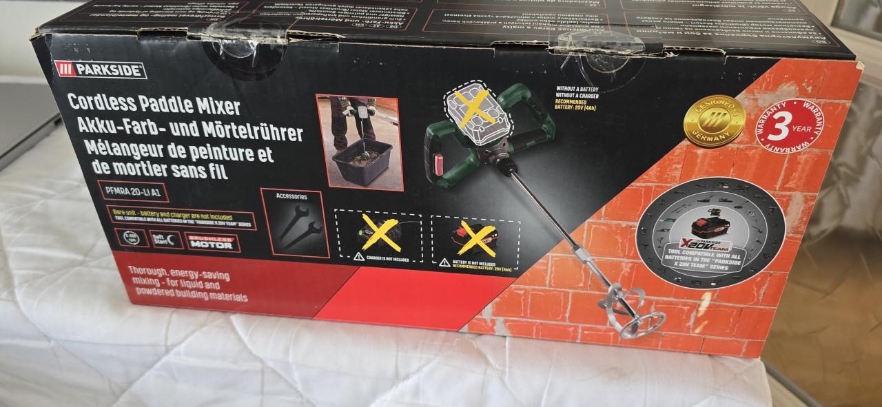PARKSIDE ACCU GEREEDSCHAP NIEUW IN DOOS ZIE FOTO,S