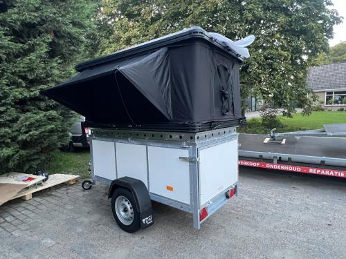 Bagagewagen met daktent! NIEUW!