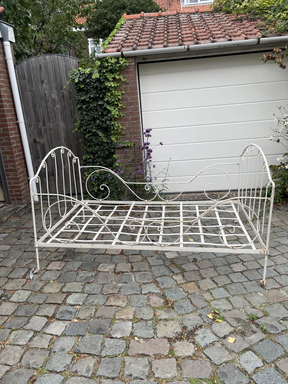 Bed 120x190 brocante ijzer
