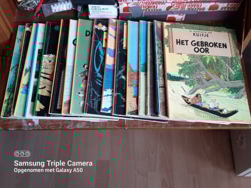 Kuifjes stripboeken 16x
