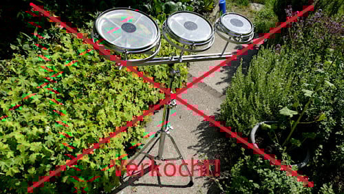 Rototoms, set van 3; Vintage, Pearl Dynamex; gereserveerd voor Neno