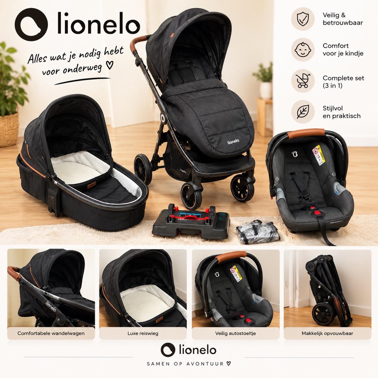 Complete Lionelo kinderwagen