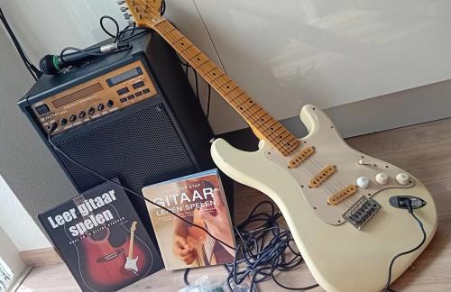 Electrische gitaar en versterker