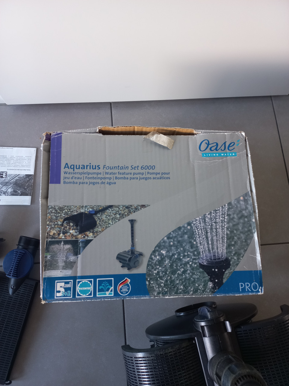 Oase Aquarius Fountain Set 6000 Fonteinset.