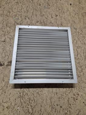 Aluminium brandwerend ventilatierooster 45x45 cm