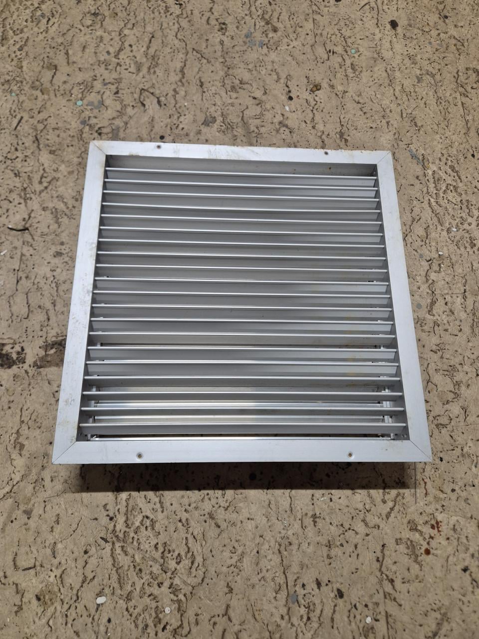 Aluminium brandwerend ventilatierooster 45x45 cm
