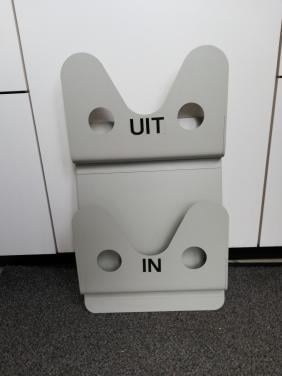 Postvakken krantenvakken lectuurbak tijdschriftbakken