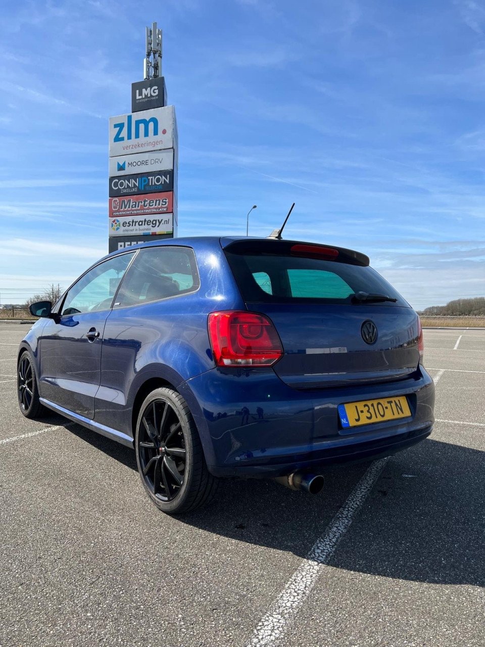 Vollkswagen Polo 1.2 TSI 77KW 2012 Blauw