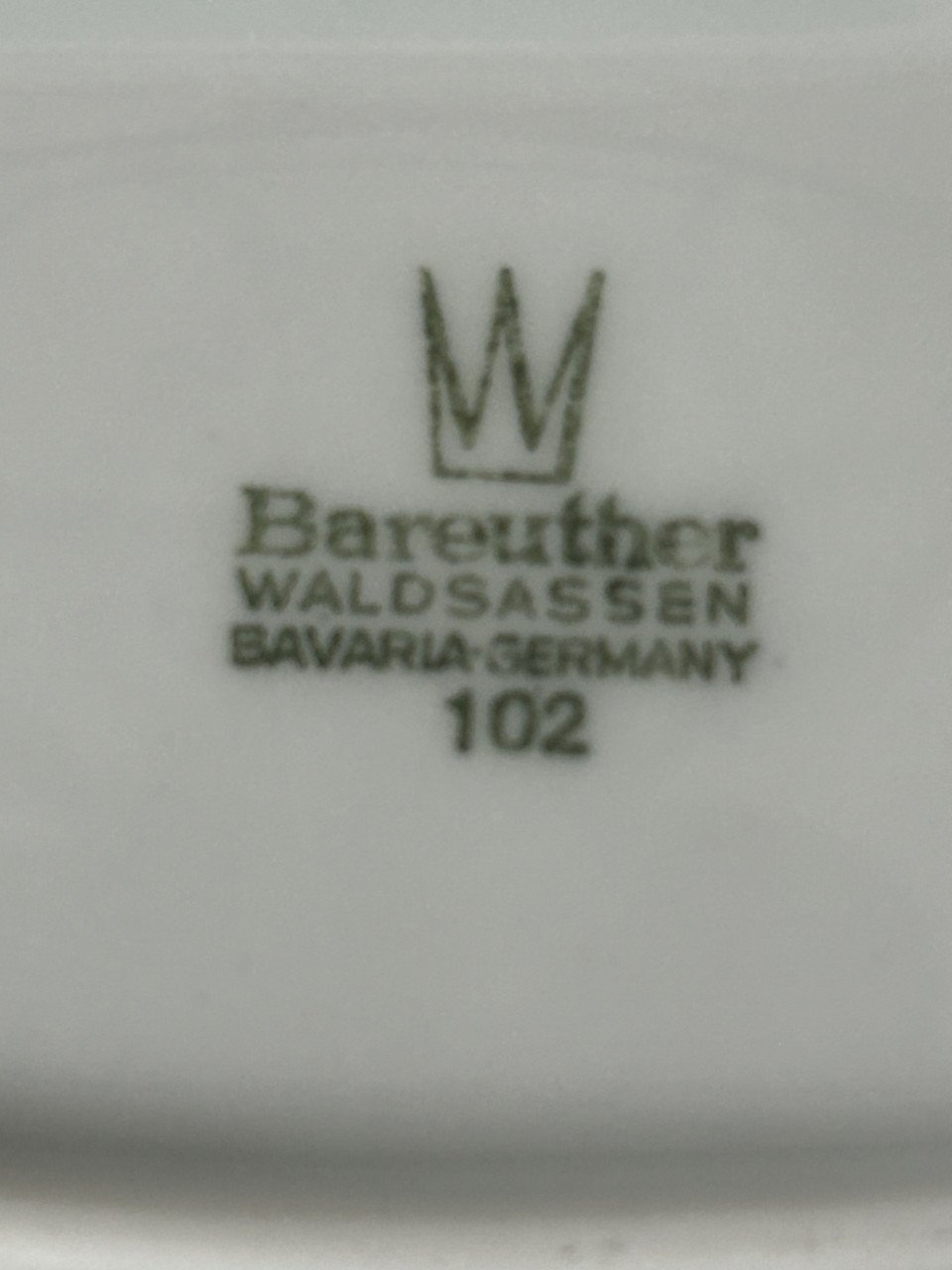 12 delig Servies Bareuther Waldsassen
