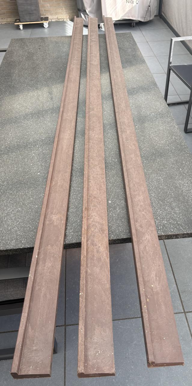 Te koop: Kunststof funderingsbalken nieuw