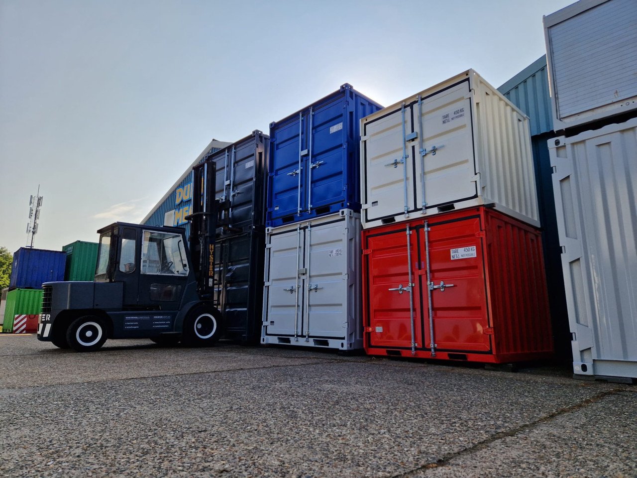 Diverse nieuwe 10, 8, 6 en 4ft opslagcontainers / bouwcontainers