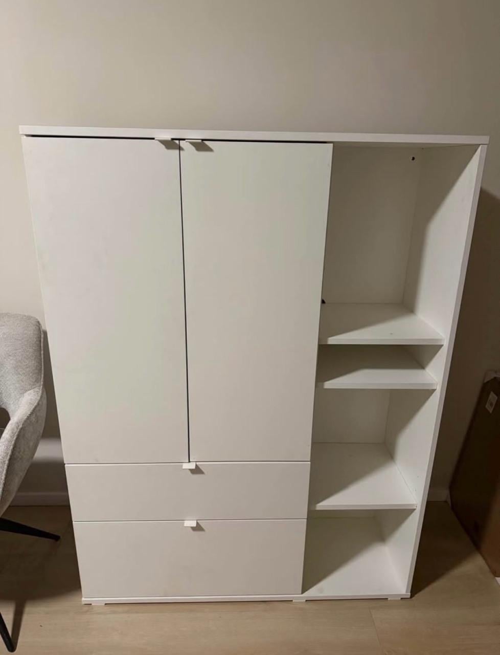 Kleding kast ikea “wit”
