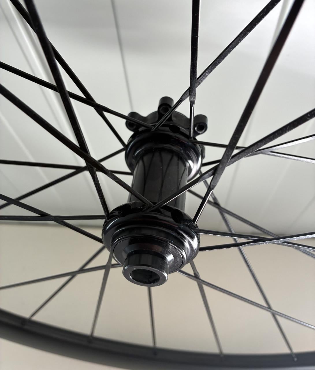 Set carbon wielen (disc)