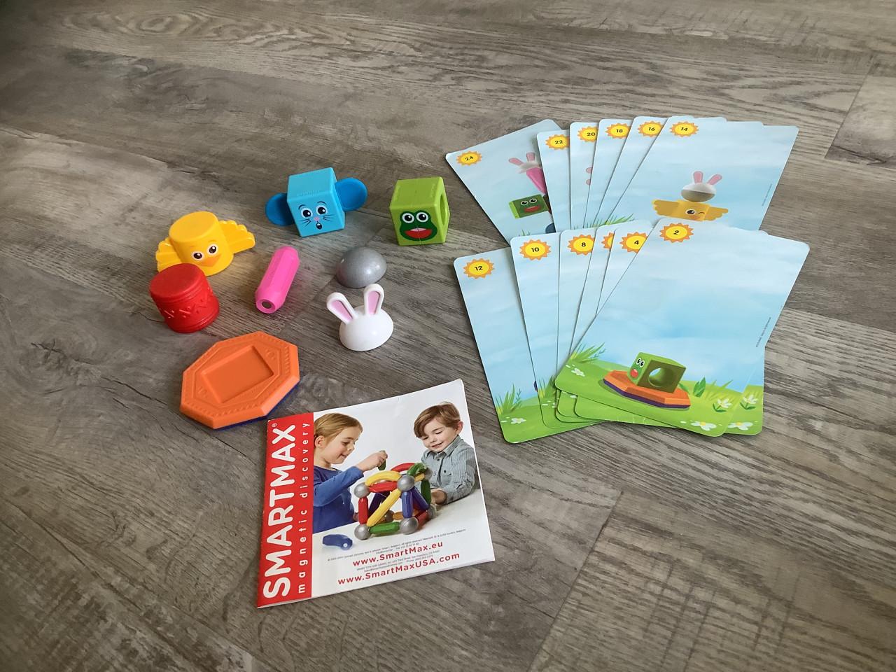 SmartMax Magnetische Bouwsets: My first Safari Animals + My First Totem