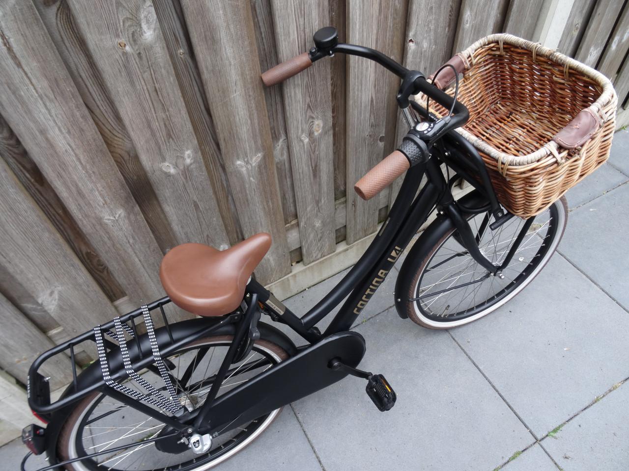 🚲 Cortina U4 Transportfiets – 24 inch – 3 versnellingen – nieuw model 🖤