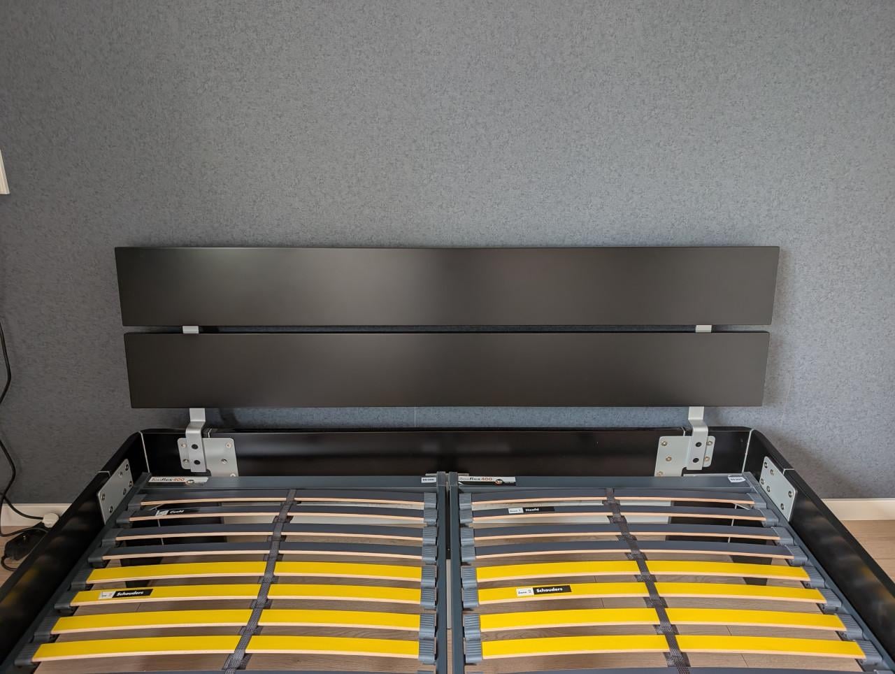 Bed 160*200 cm inclusief lattenbodems