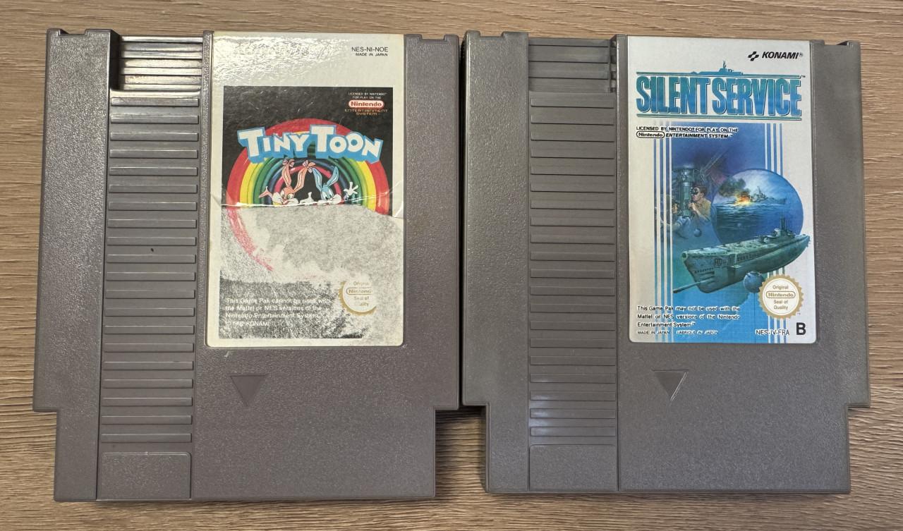 Nintendo NES | 2 Games | 1 controller | Adapter | AV-kabel