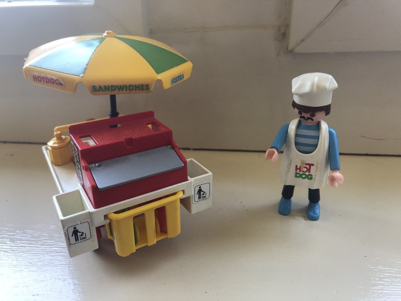 Playmobil hotdog verkoper