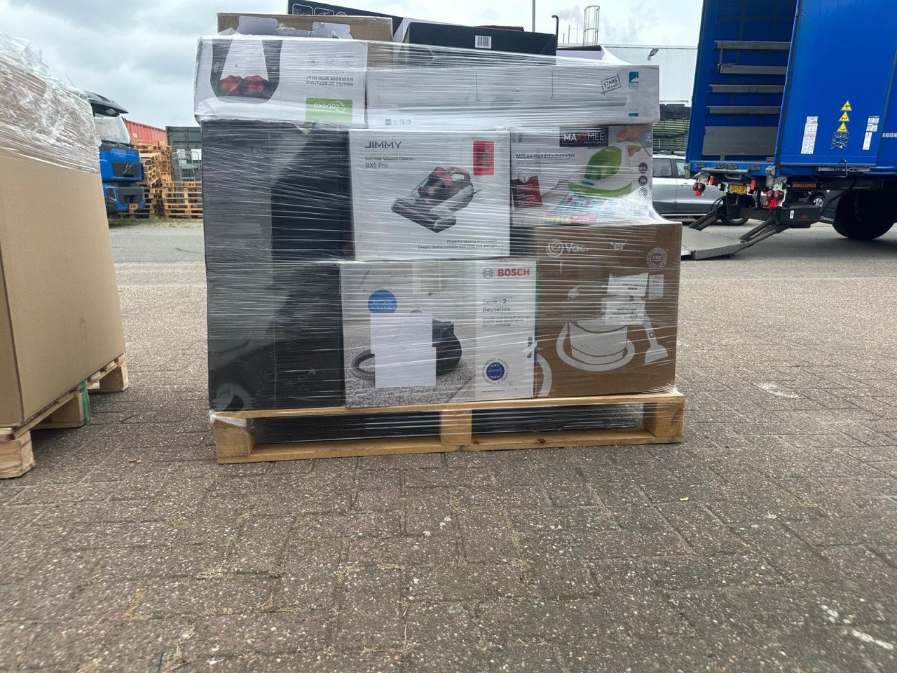Mix pallets (ongeteste retour producten)