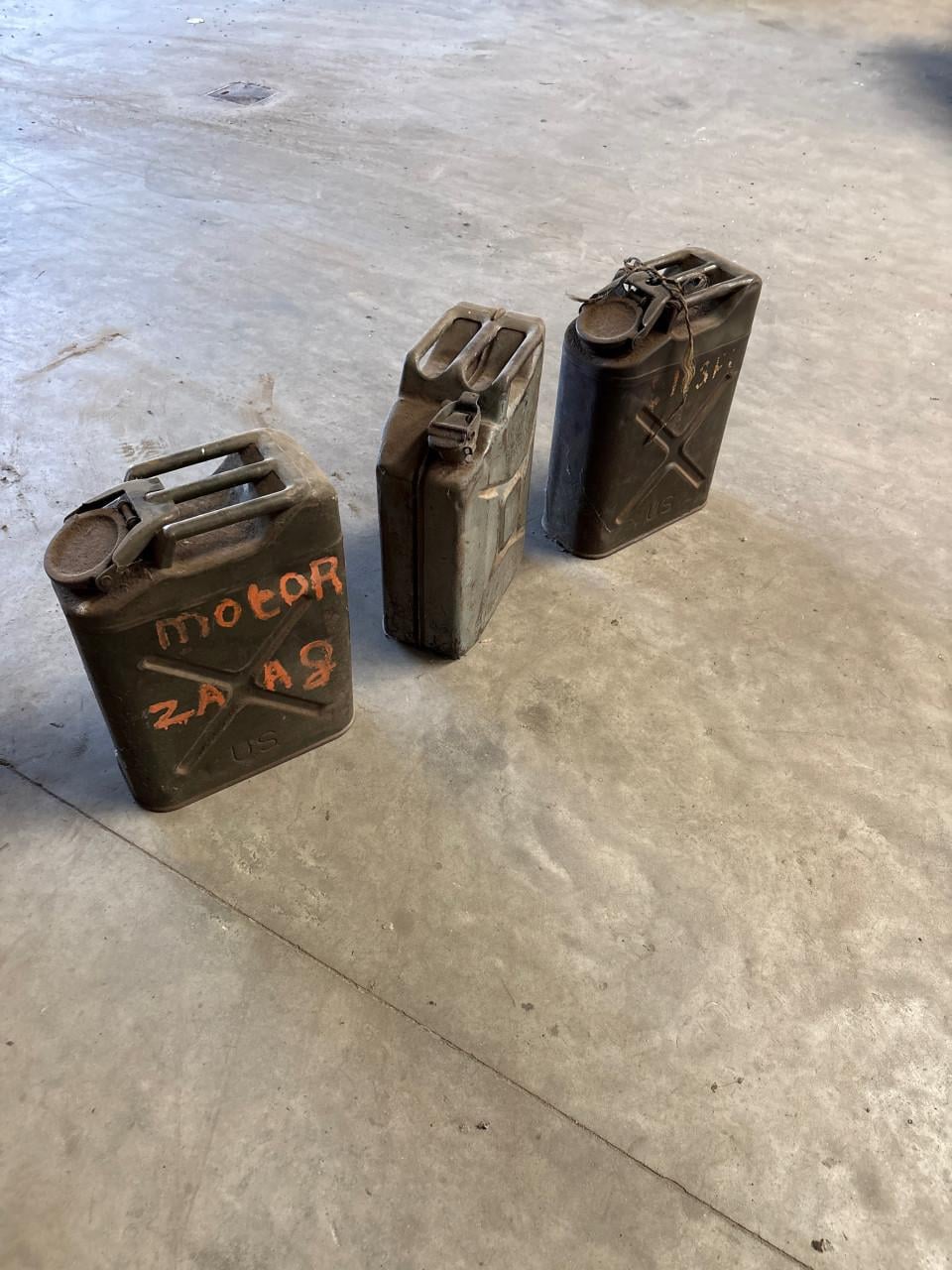 Metalen Jerrycans