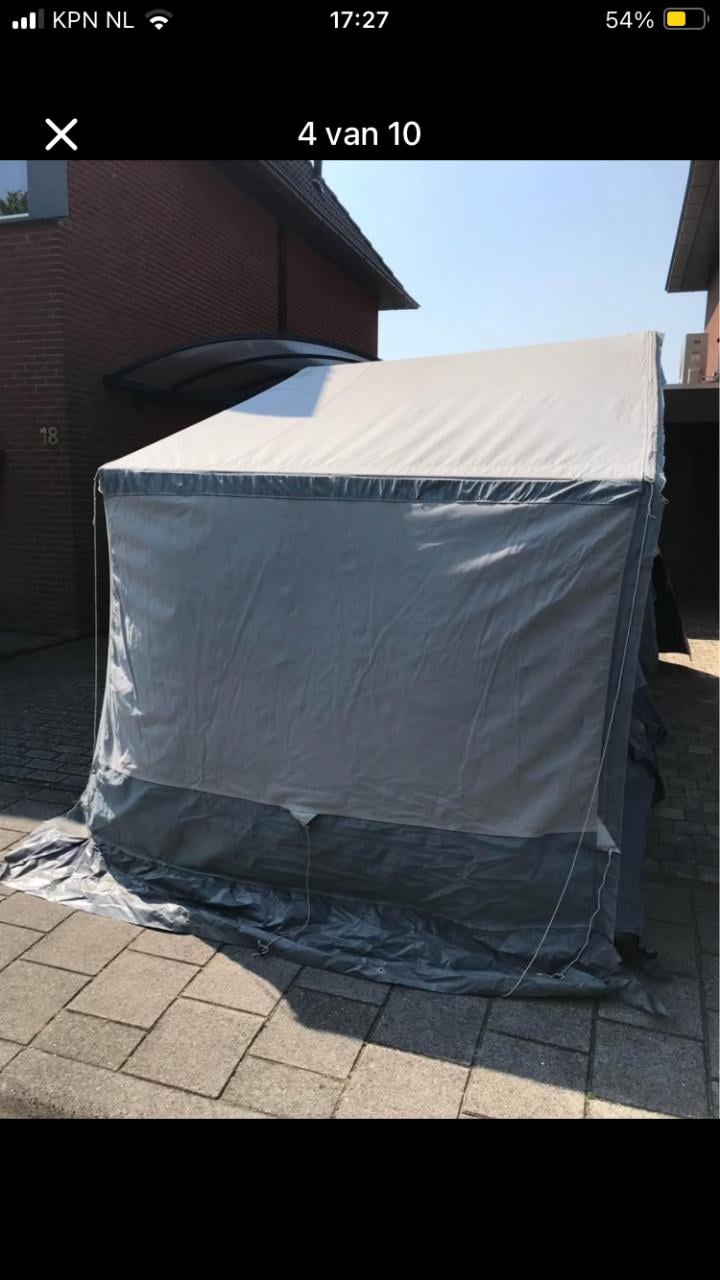 Vouwwagen ALPHEN KREUZER met voortent, luifel en keuken!!