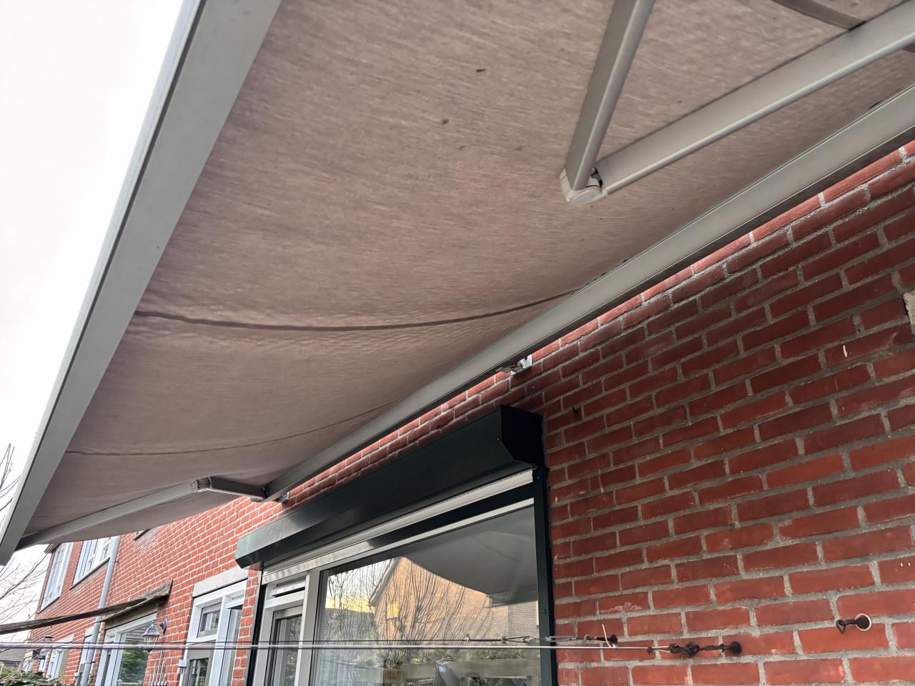 Knikscherm zonnescherm