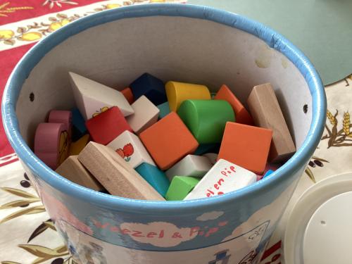 Woezel&Pip houten blokken