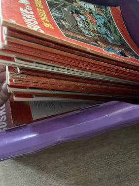 Gratis stapel Suske en Wiske boeken