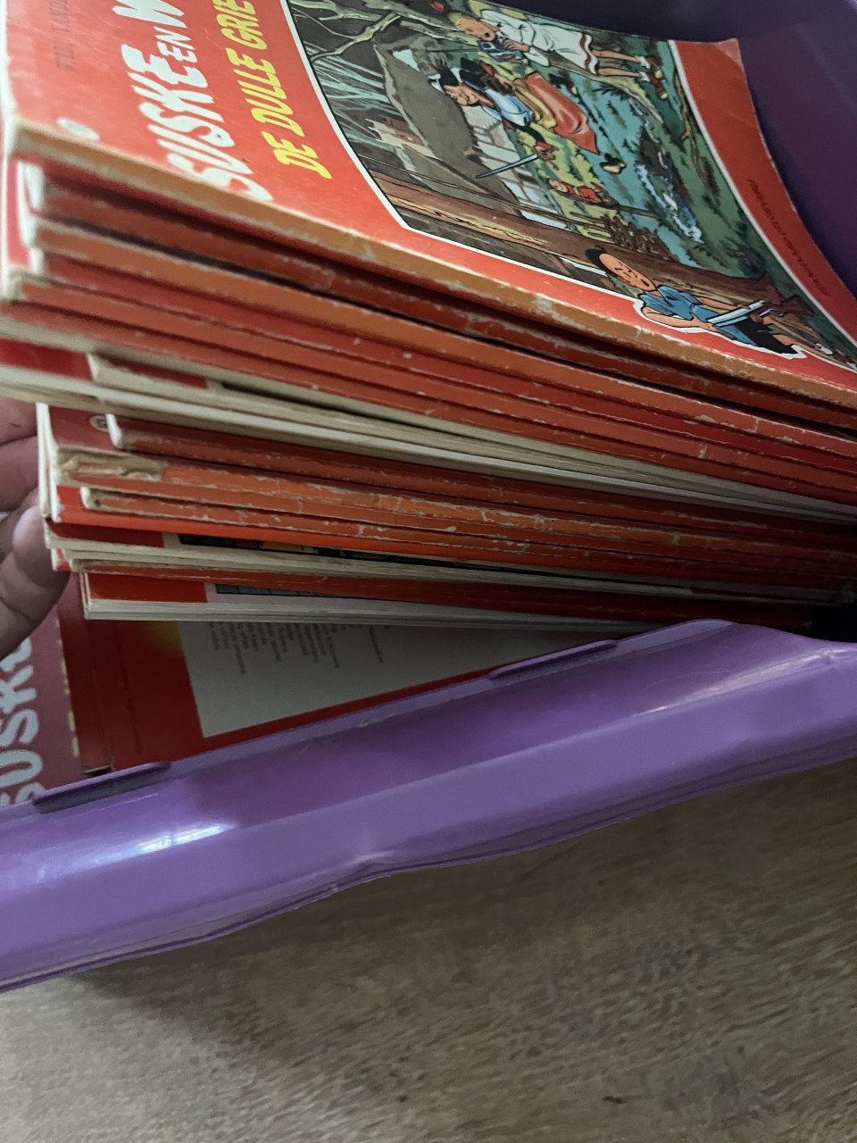 Gratis stapel Suske en Wiske boeken