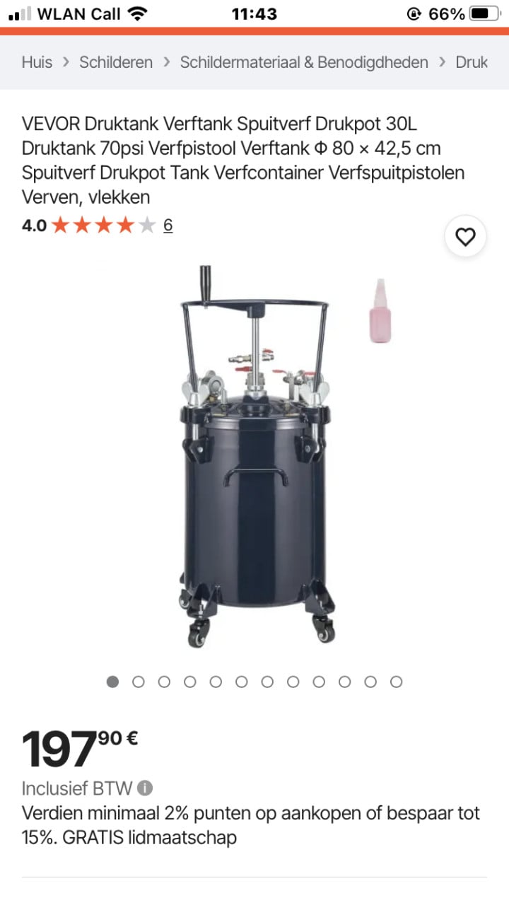Drukvat VEVOR