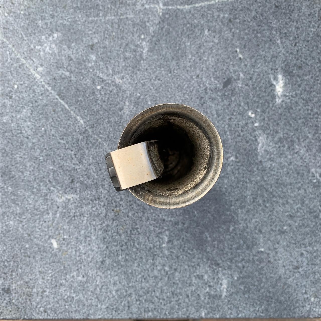 Parasolvoet verrijdbaar graniet rvs 45 kg