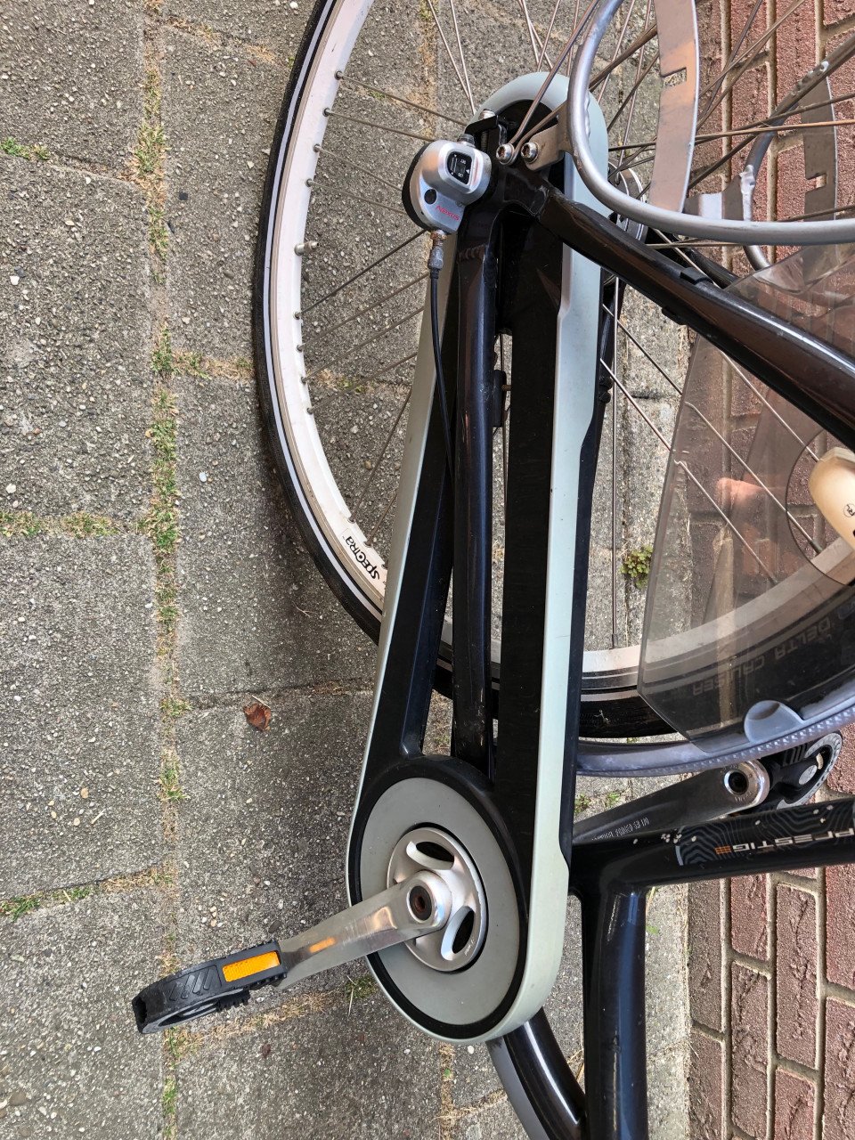 Damesfiets.