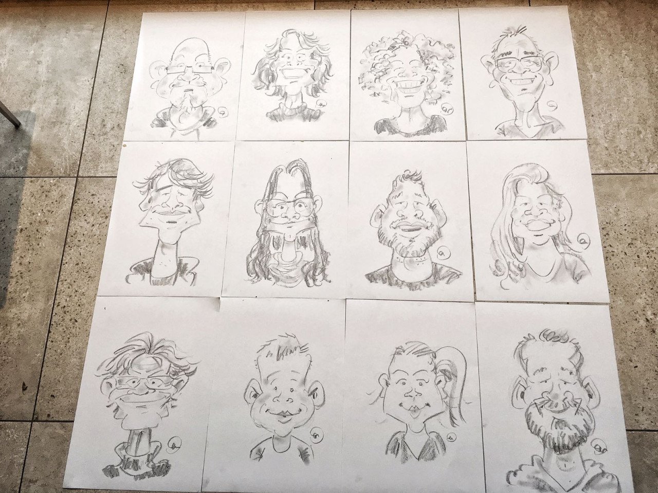 Leuk voor uw feest: laat karikaturen tekenen!