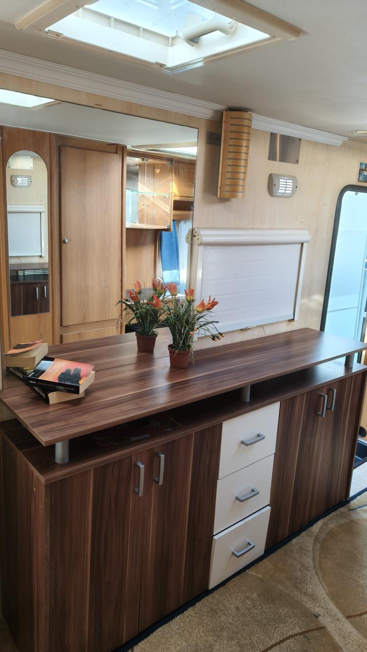 Weippert 655  2000 bj-  Ideale caravan voor seizoenplaats