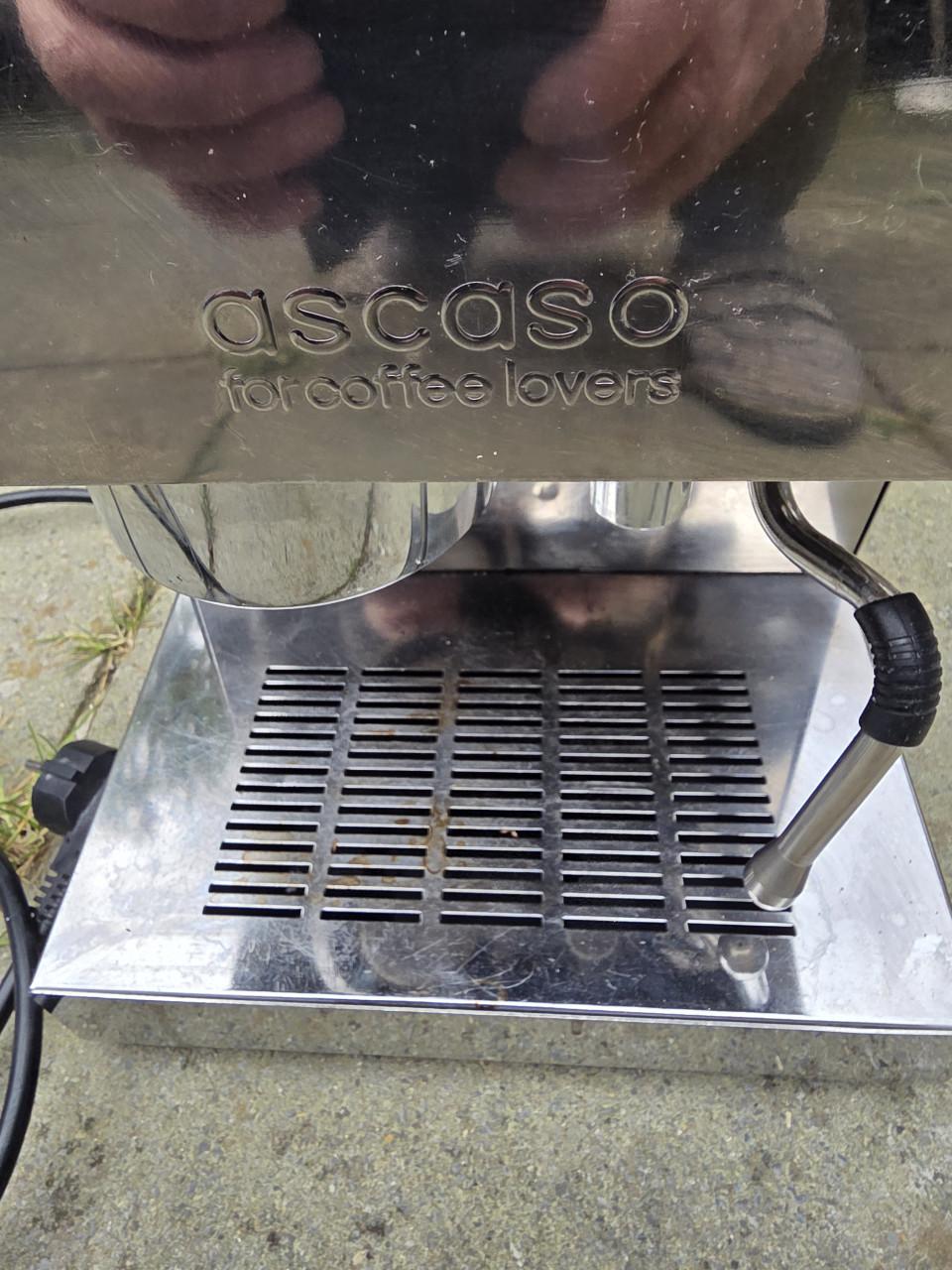 Te koop ascaso koffiemachine in goede staat