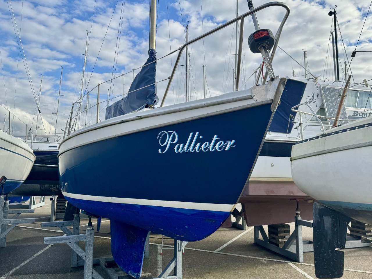 Kajuit zeilboot. Kievit 680 met zeilen inruil motor mogelijk