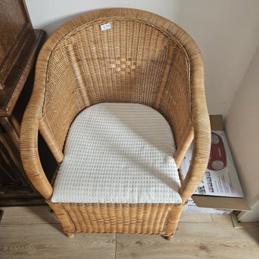 Rotan stoel